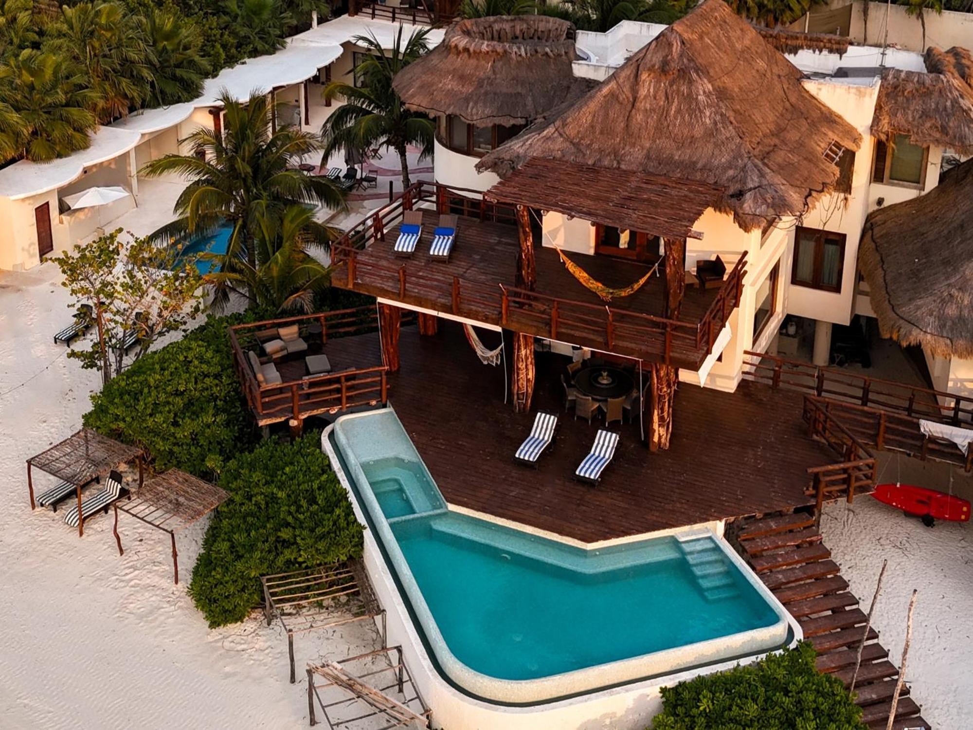 Dk Luxury Ocean Front Villa - Adults Only Isola Holbox Esterno foto
